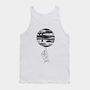 Spinning Bowling Ball Tank Top